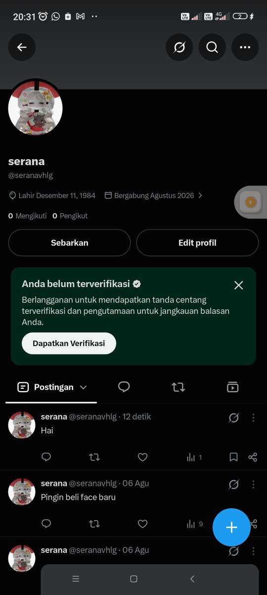 syududutd's tweet photo. Akun gue unsus njir yang sehari buat langsung ke sus https://t.co/HRWNort92k