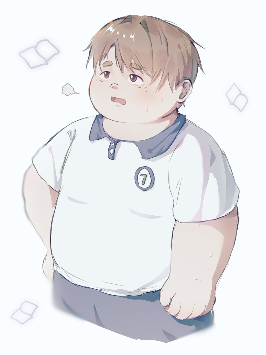 _HuLiYouYu's tweet photo. 累到喘气的小胖子
#chubby #胖太 https://t.co/wgnDyFZcAe