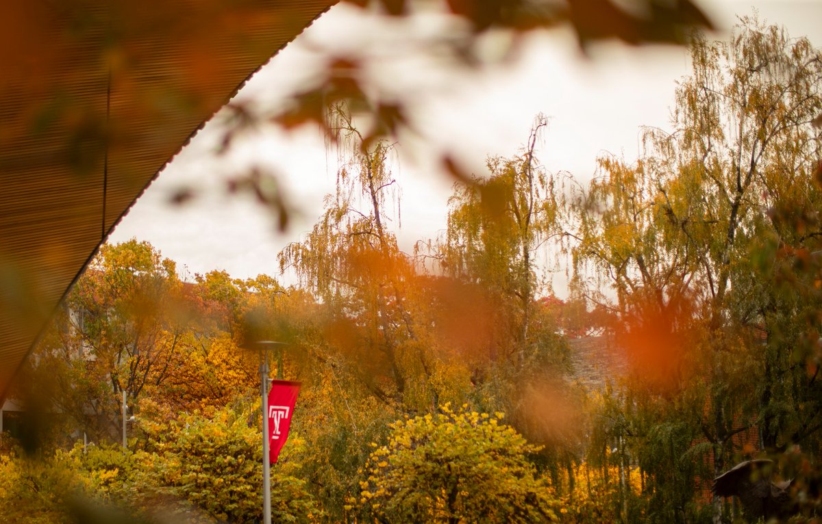 templecehd's tweet photo. Some things never go out of style, like fall on campus 🍂 #HappyFirstDayofFall #FallArchives https://t.co/IoyFT6F9nX