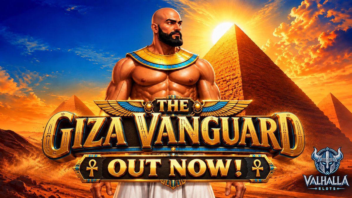 Valhalla_Slots's tweet photo. https://t.co/AvHd8k10gS
The Giza Vanguard is out now!!
#stake #slots #valhallaslots @stake https://t.co/c3Zxyvmoeg