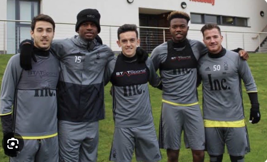 OfficerGroyman's tweet photo. @utdBrett Zach Clough ex Forest, knob like a toddlers leg evidently https://t.co/aGWbWfG6pg