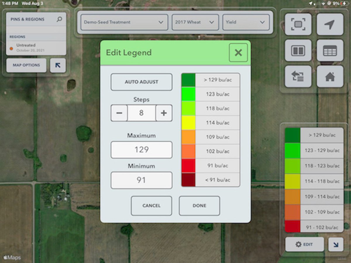 fieldviewhelp's tweet photo. Understanding Maps in FieldView™ Cab App

Learn how to navigate through maps of the same field in FieldView™ Cab app as well as the types of maps available and how to edit legends on field maps.

https://t.co/NoL06n7JUs https://t.co/6b7xpf3F3I