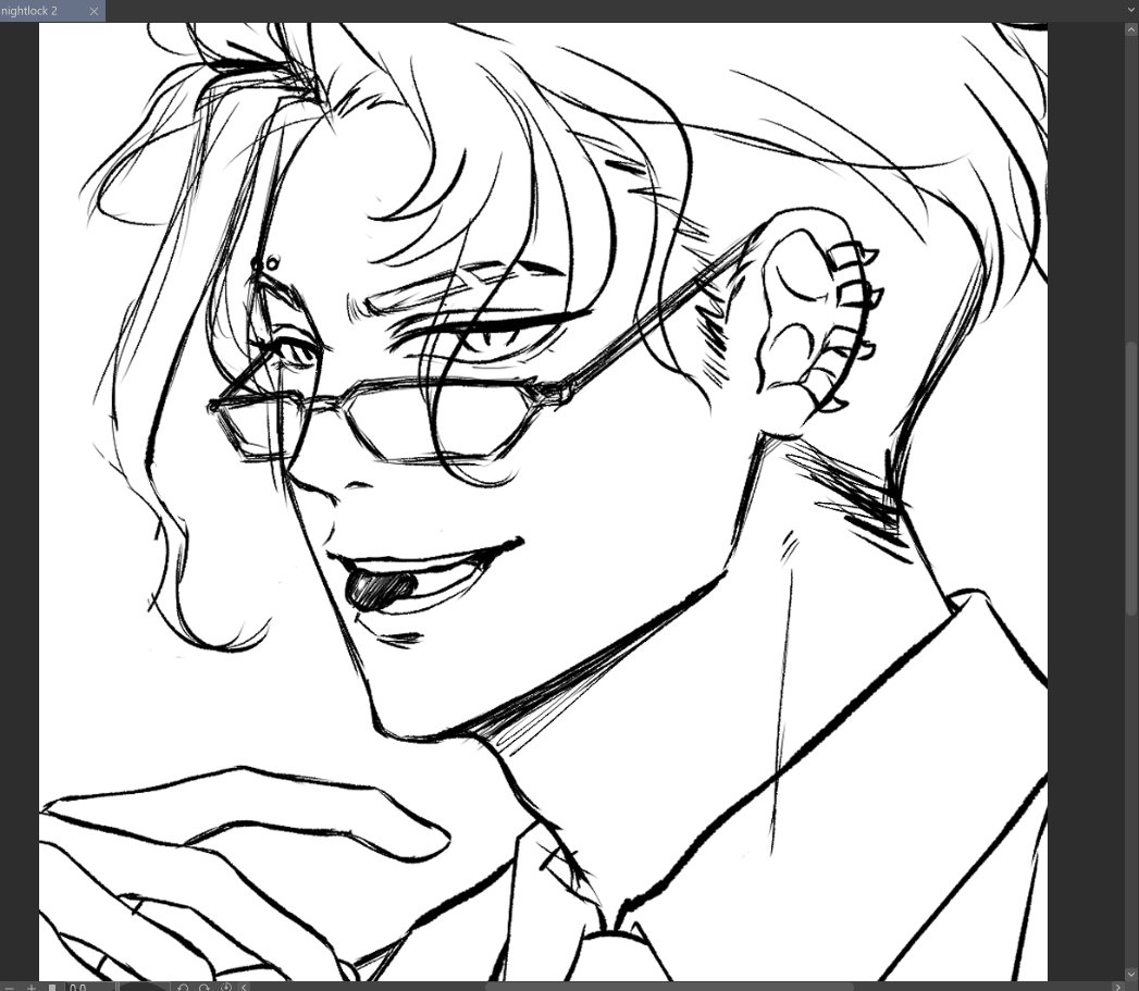 amintheabyss's tweet photo. wip! a lil🕸️sketch -- I found a brush that I really like and wanted to try it out ! (,; ⩌ ;,) https://t.co/UtATiCU8Ms