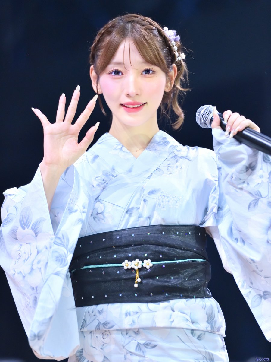 idol_aphoto's tweet photo. 2026.9.20 #Boostyファンまつり2026
東京：有明GYM-EX
#HKT48 夏の彩り～浴衣お披露目会～④
#栗原紗英 さん🩷 Vol.2

ハァーーー❣️ため息が出るほどの浴衣美人👸👘🩵
さえちゃん水色の浴衣も良く似合っててお綺麗で可愛いです🌹🩷

#HKT48_カメコ https://t.co/sF0bFTdW1N