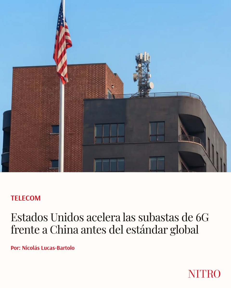Nitro_Mexico's tweet photo. EU ya prepara espectro para el futuro 6G, aunque el estándar global todavía no está definido.

Detrás hay algo más: la carrera tecnológica con China.

¿Qué hará México?
https://t.co/wuPAb732h4

#6G @x_9758 @IsraelQDigital @tvporcable https://t.co/jrrKpbxOla