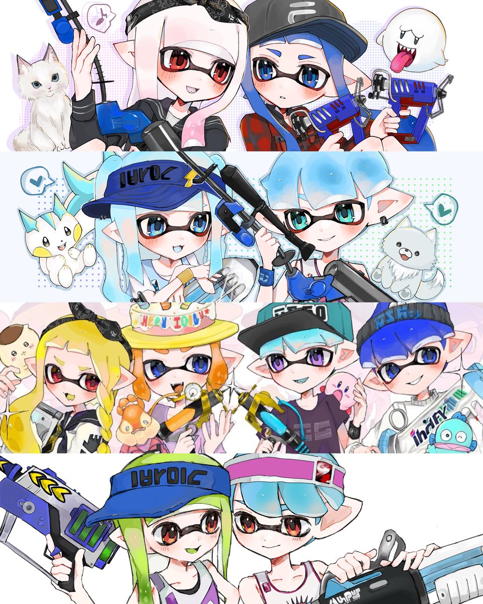 mlsdfv's tweet photo. #スプラトゥーン絵描きさんと繋がりたい 
みんなの便乗！！
片思い2日🫶🏻
仲良くしてくれる方ほしいです〜🎵 https://t.co/dPB3Nl4hAN