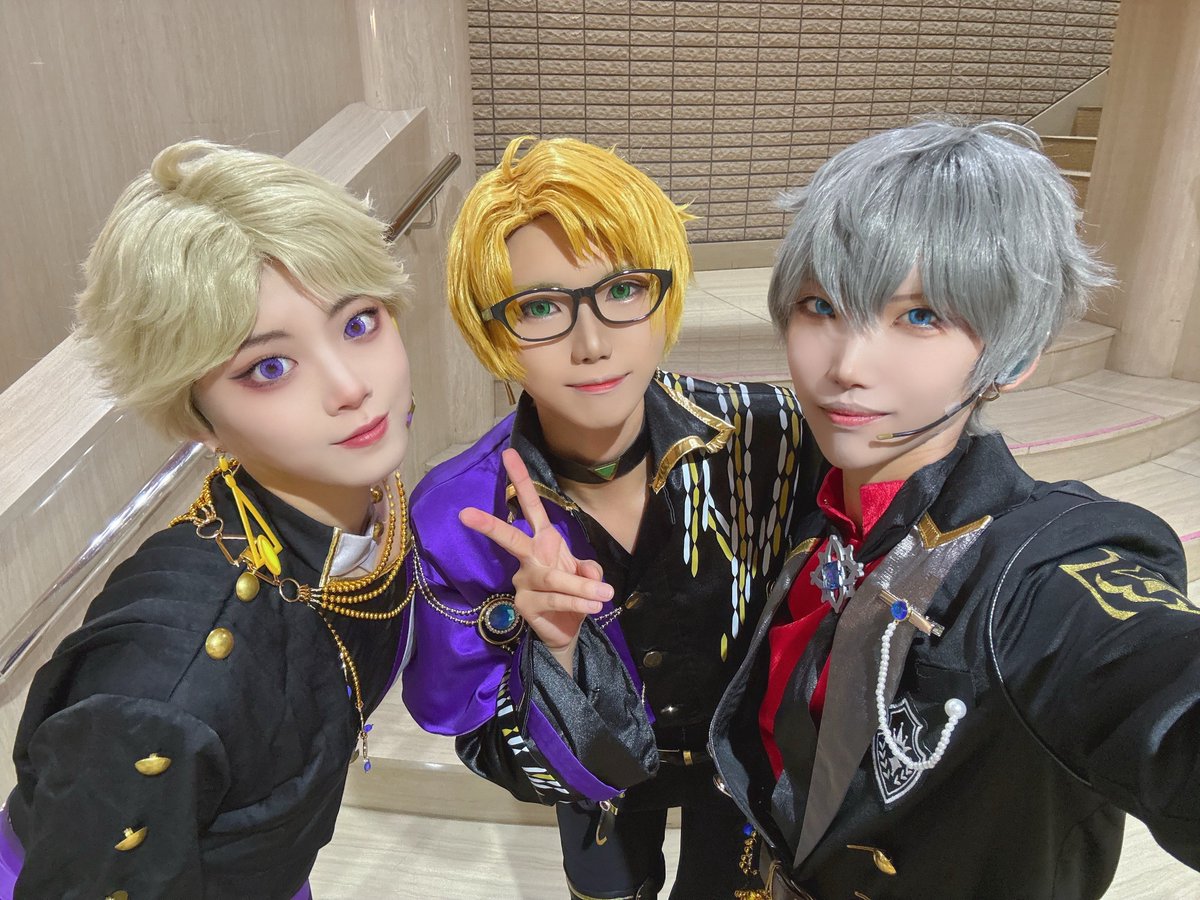syoki_stQN_C's tweet photo. コスダンお疲れ様でした！
3部5番目【Or-Well-Noble】でした！
念願のモデル組ぱふぉ✨🩵💛💚
大好きなお2人と一緒にできて楽しかった🥰「OWN」はオリ振りを作っていただいて踊ったよ！がんばった💪
ご観覧ありがとうございました♪
#おーうぇるのーぶる　＃コスダン https://t.co/dOs9x9SGR8