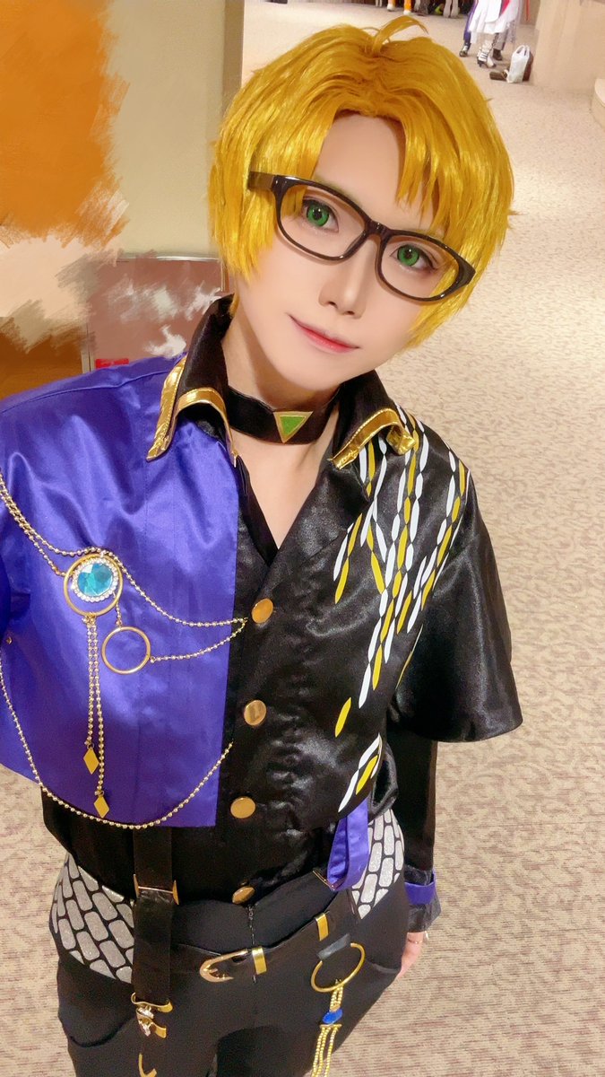 syoki_stQN_C's tweet photo. コスダンお疲れ様でした！
3部5番目【Or-Well-Noble】でした！
念願のモデル組ぱふぉ✨🩵💛💚
大好きなお2人と一緒にできて楽しかった🥰「OWN」はオリ振りを作っていただいて踊ったよ！がんばった💪
ご観覧ありがとうございました♪
#おーうぇるのーぶる　＃コスダン https://t.co/dOs9x9SGR8
