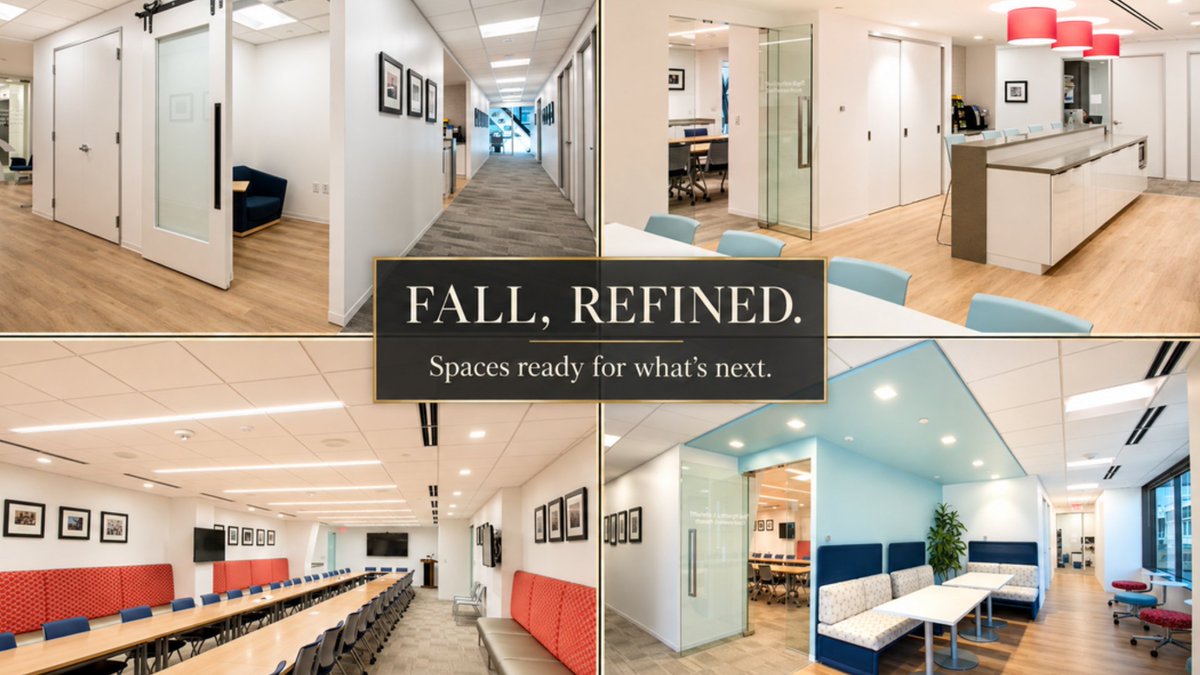 PerisConstruct's tweet photo. Fall is a good time to refresh the details that shape a property’s impression.

A polished lobby, refined conference room, and show-ready suite help prepare for tours, meetings, and the season ahead.

Explore our work: https://t.co/2aPvPqkLNn https://t.co/SkYW9vLyVA