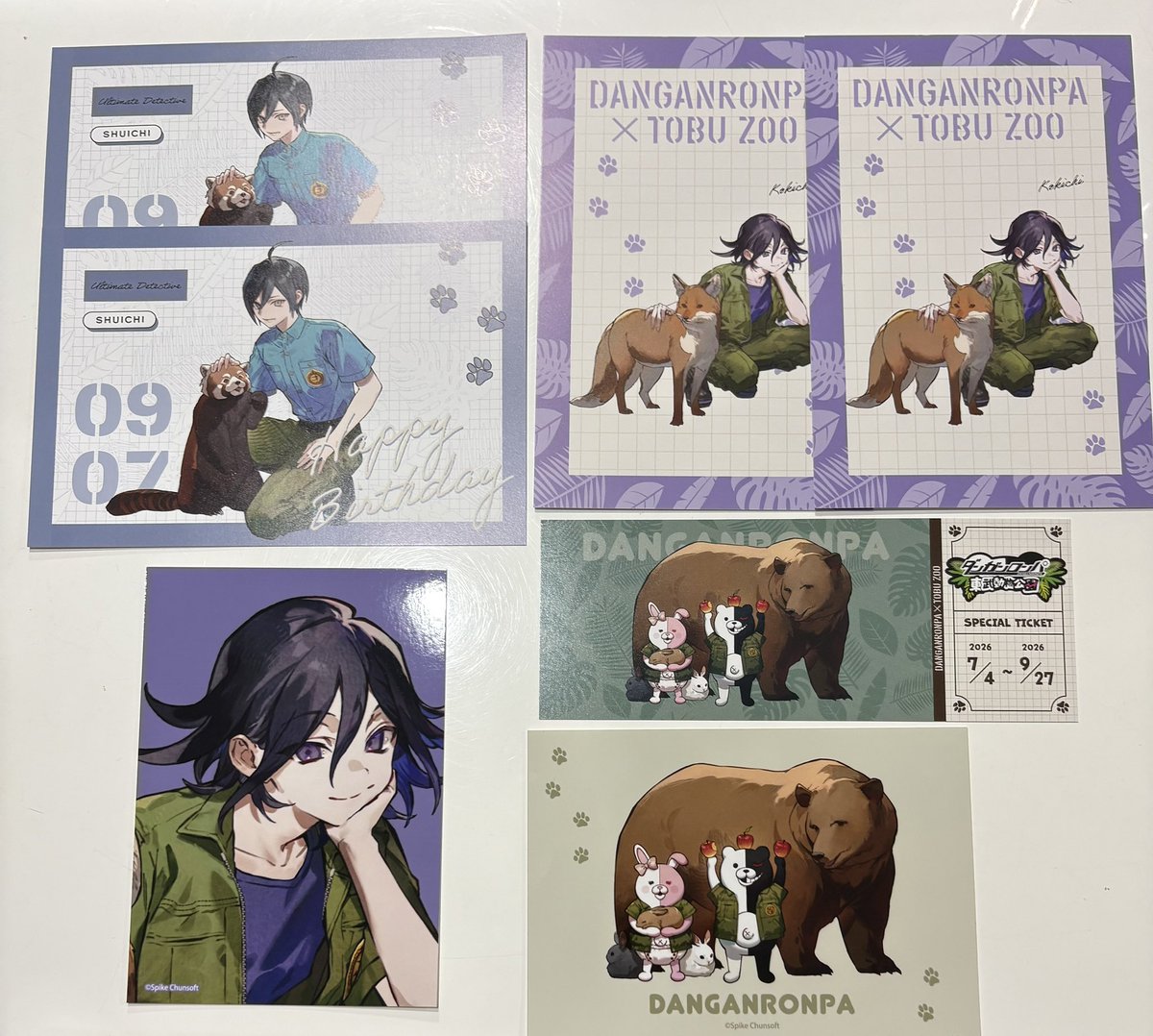 O_komelv's tweet photo. 交換 ダンガンロンパ 東武動物公園

譲 画像

求 田中 七海 スーダン

コースターは田中前半、七海前後半求めております。
クリップは七海決まり次第田中
その他田中最優先です。
都内手渡し
郵送は相談させて下さい。 https://t.co/eFB53MCsfu