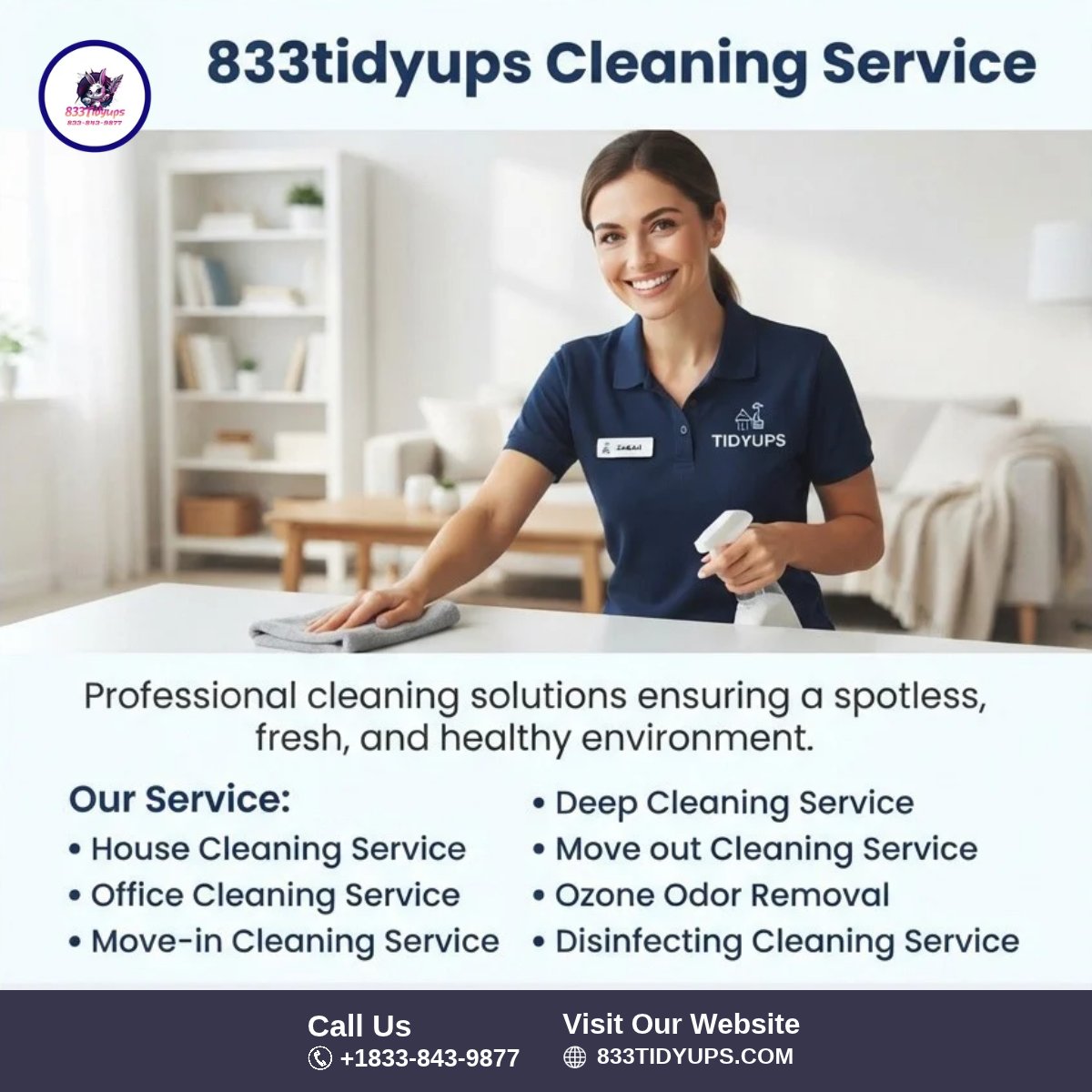 833tidyups's tweet photo. 833tidyups Cleaning Service for a Cleaner, Healthier Space
Book today 👇
🔗 https://t.co/nfj7lgPuTA

#833tidyups #ProfessionalCleaning #CleaningServices #HomeCleaning #CommercialCleaning #OfficeCleaning #DeepCleaning #ResidentialCleaning #BusinessCleaning #CleaningExperts https://t.co/XTx20k5QSQ