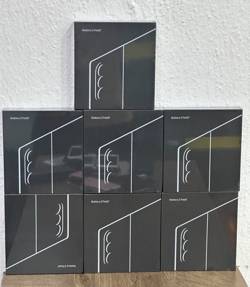 sygatech_gadget's tweet photo. Fold5. 256gb 🏷️ 720k

FOLD6. 256GBB || PHYSICAL ESIM 🏷️ 1M

FOLD7.  256GB || PHYSICAL ESIM 🏷️ 1M450k

S26 ultra. 256gb 🏷️1M470k https://t.co/Dihn2cqKLw