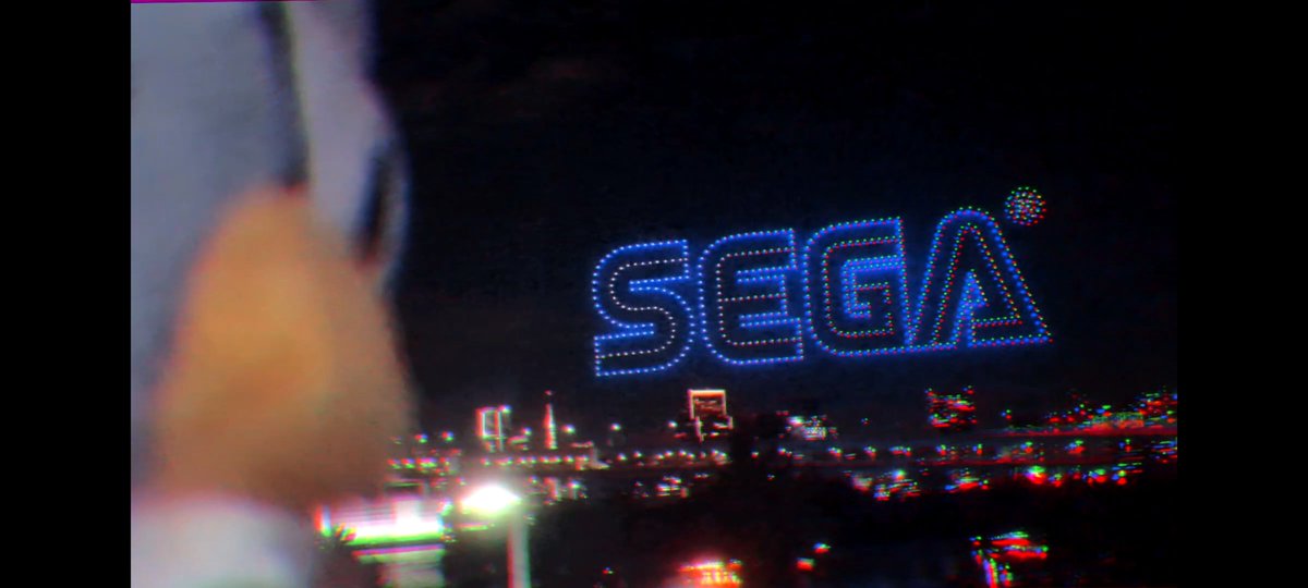 HedgehoG__blue's tweet photo. この時代に産まれてこれて良かったです。
お台場ドローンショー最終日見てきたよ‼️セガセガしいレインボーブリッジ。

シルバーにこの時代の光を見てもらいました。どうだったかな、シルバー🥹🎊
#ソニかつ https://t.co/dNr3gfeysH