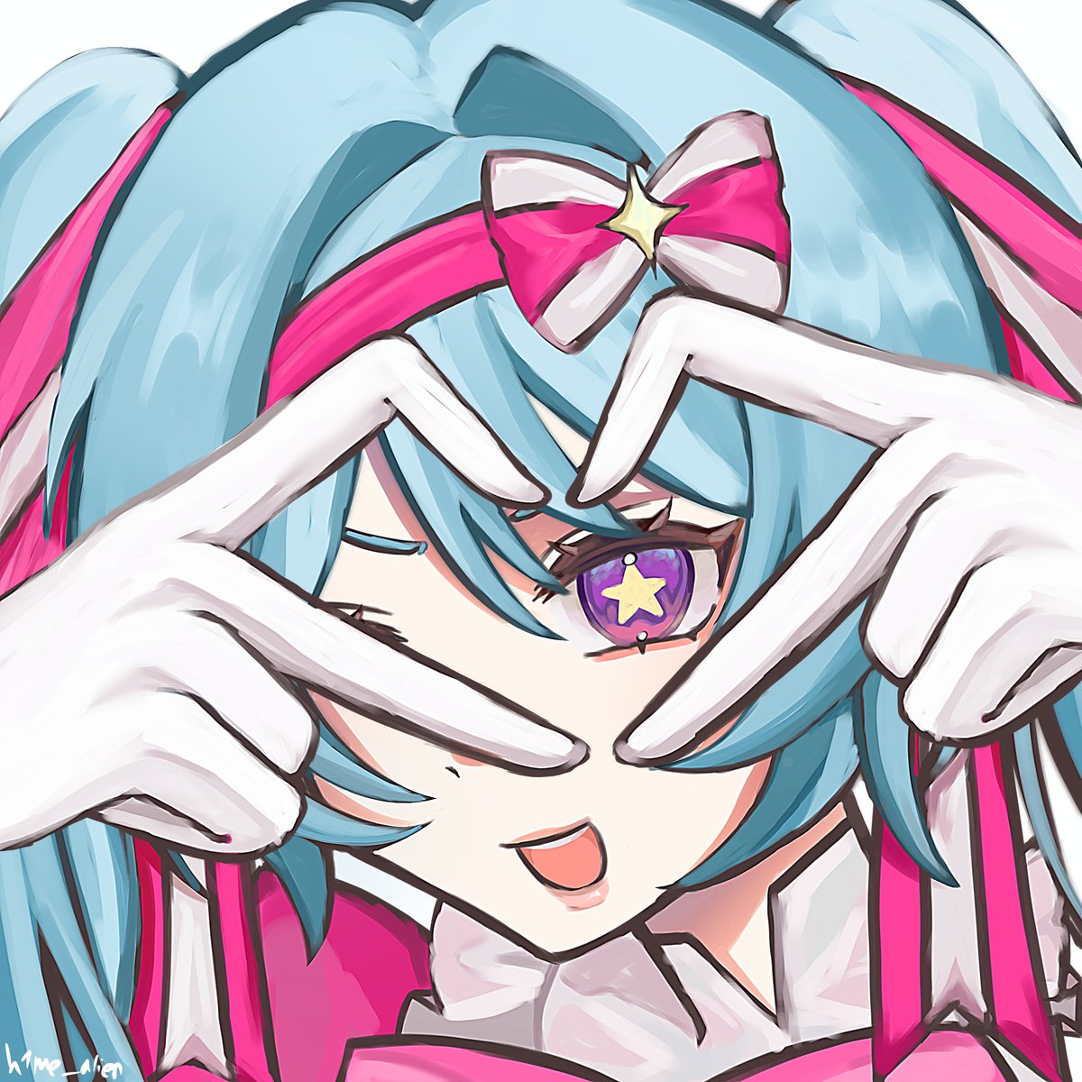 hyanguvrg's tweet photo. Hatsune miku😼

#初音ミク #vocaloid https://t.co/0Od8RPK9hp