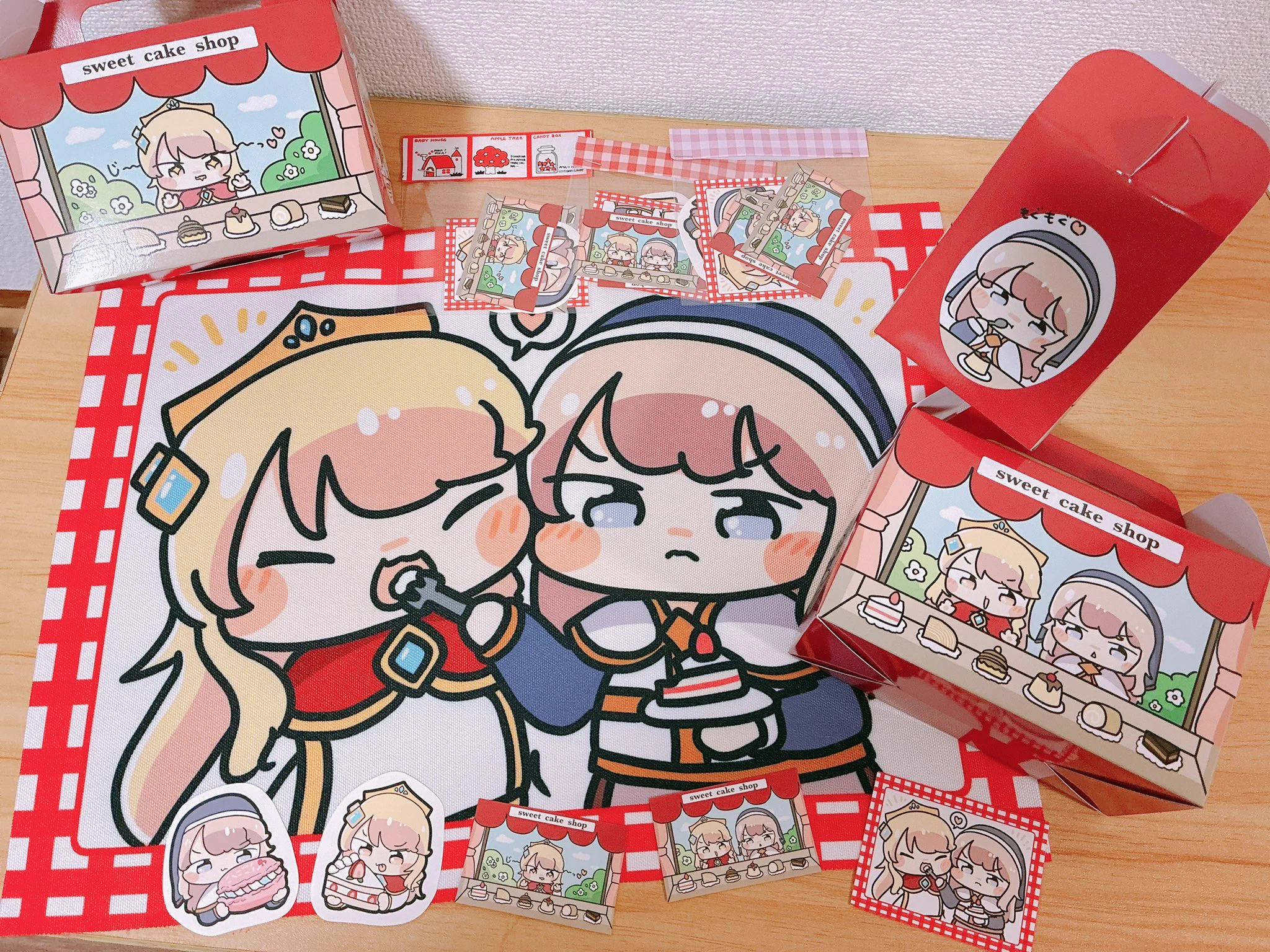 ぴょこっとついんて！もちょぷに【ほっぺ7】トリもち【A5】 (@pikotuin