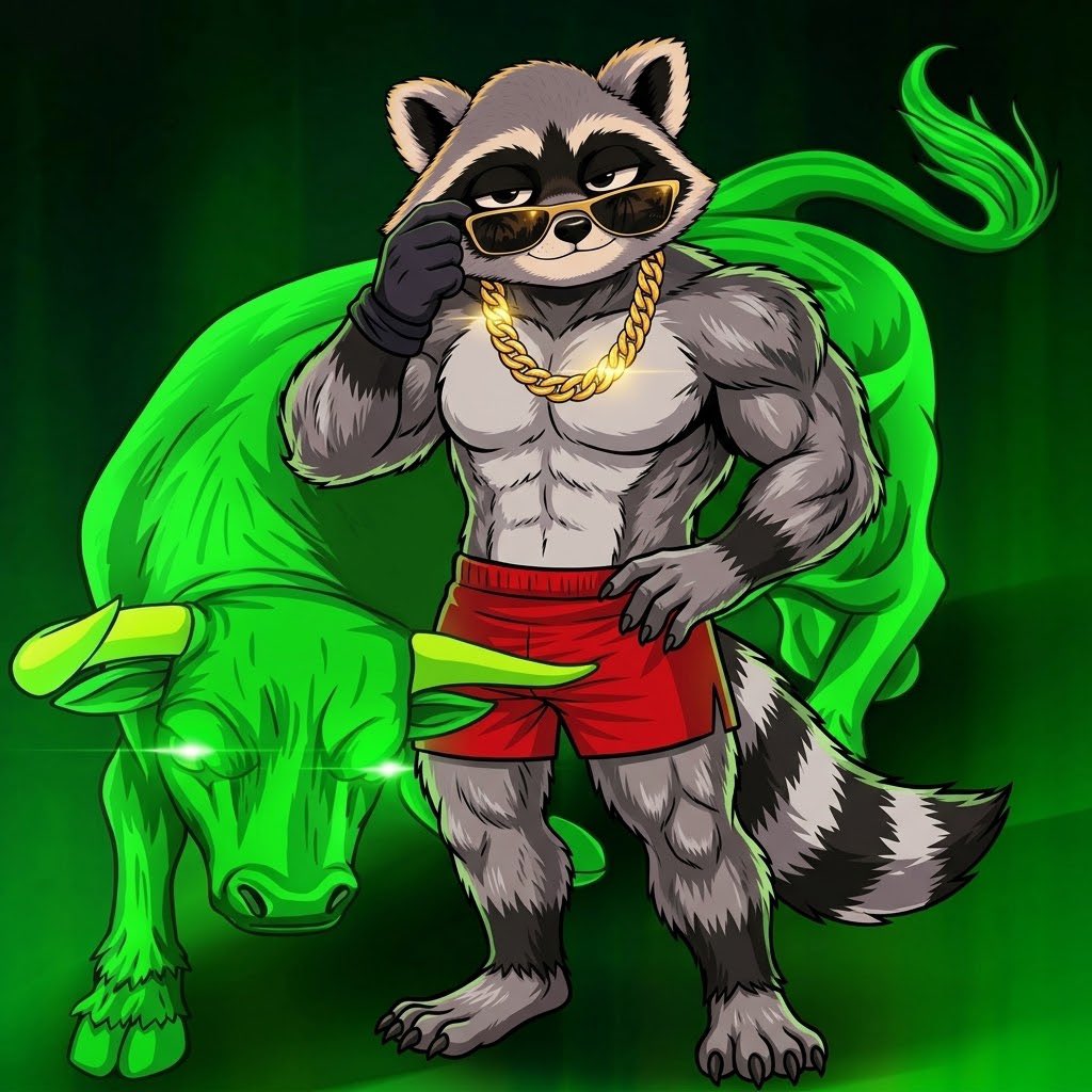 prime__max's tweet photo. Ready to run with the bulls 🦝🐂
No cap, just pure gainz.
@ricoptheraccoon #RICOP https://t.co/pDfrBjolqu