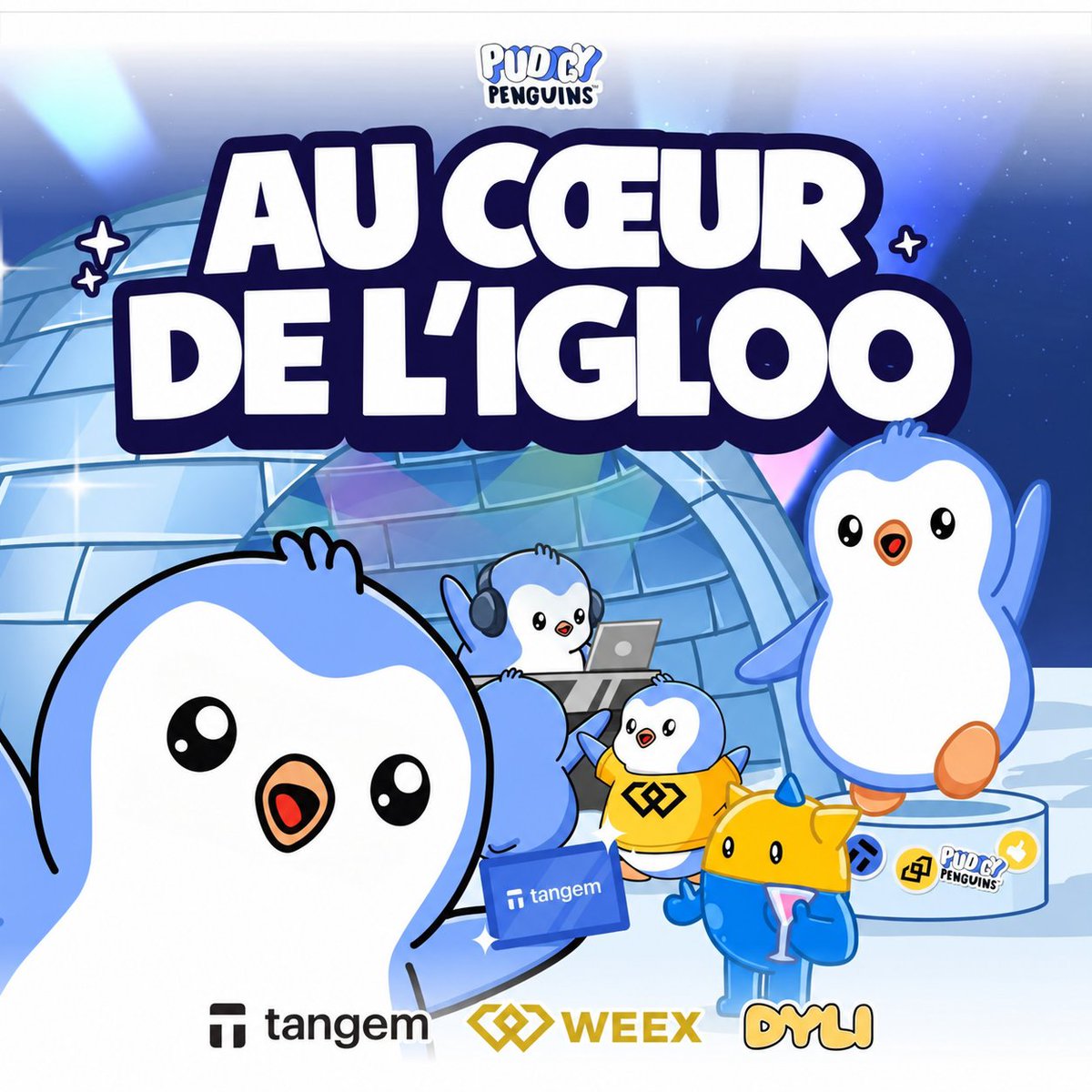 WEEX_French's tweet photo. 🐧 Nous entrons dans l’Inside the Igloo.

WEEX rejoint @pudgypenguins à #TOKEN2049 pour la soirée Pudgy incontournable dédiée au retail et à la communauté à Singapour.

📍 Blu Jaz, Clarke Quay Central
🗓 7 oct. · 18 h–22 h (GMT+8)

Merch exclusif WEEX × Pudgy en quantité limitée, récompenses crypto, gachas et sets live. Accès uniquement sur validation, demandez votre place 👇

https://t.co/NGnzfNe9AE
