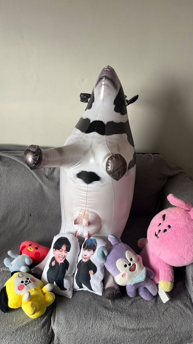 jungkookieotaku's tweet photo. yo las amo chicas pero dejen de comprar vacas porque las verdaderas ya están en argentina y tienen nombre 😎 https://t.co/jZHDFznI2D