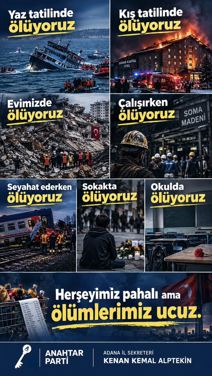 ondersuzer34's tweet photo. @myunusahin Herşeyimiz pahalı ama 
Ölümlerimiz ucuz https://t.co/KOyAo4YMKm