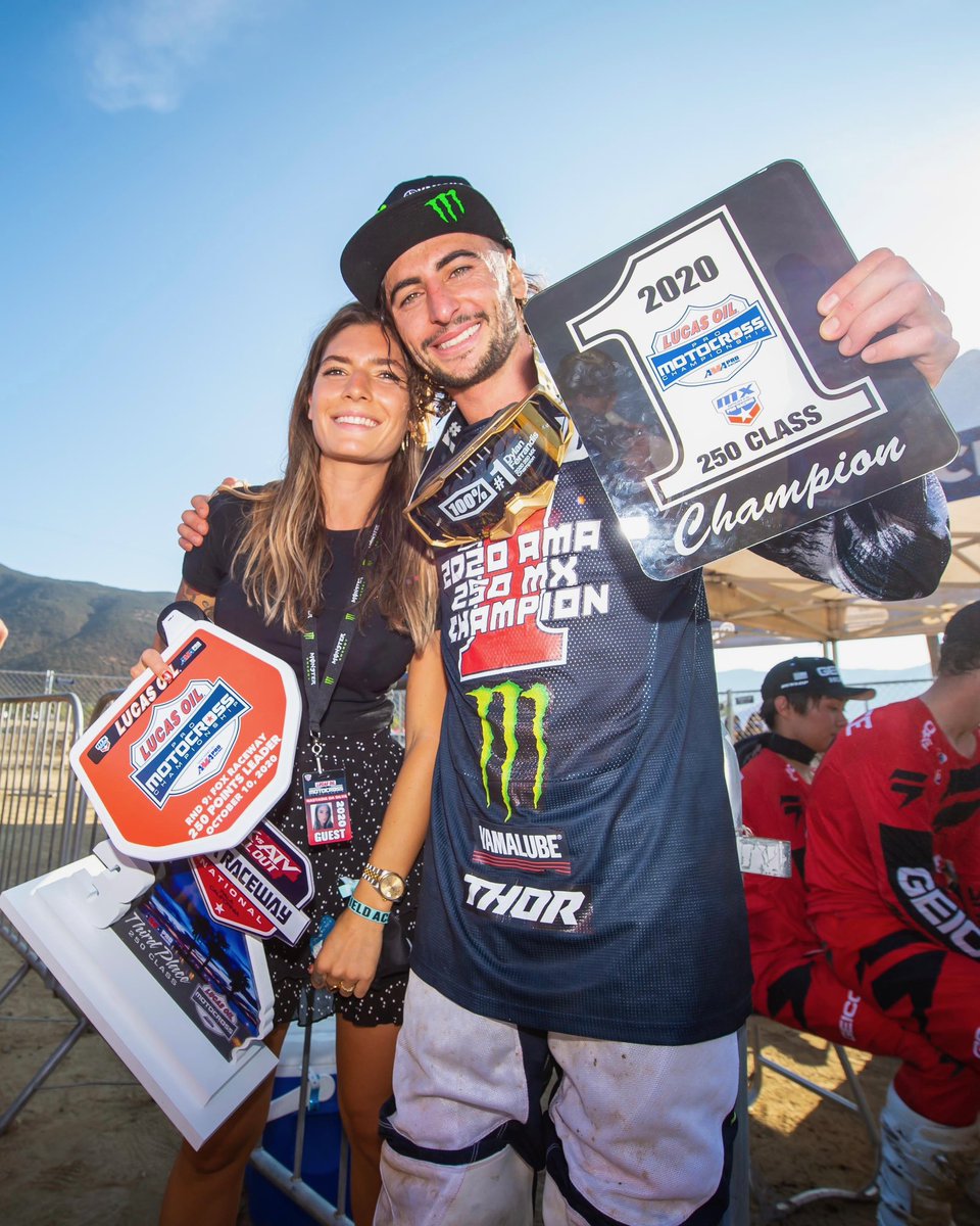 ProMotocross's tweet photo. Congratulations on an amazing career Dylan  🙌 

2020 250 MX Champion ✅ 

2021 450 MX Champion ✅ 

#ProMotocross #SMX https://t.co/42nYFUB0fw