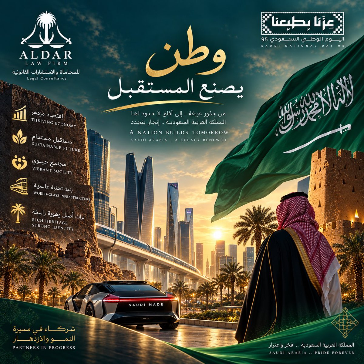 Darlawfirm's tweet photo. #اليوم_الوطني_السعودي_٩٦  #الدار_للمحاماة https://t.co/cOamUQ2pKR