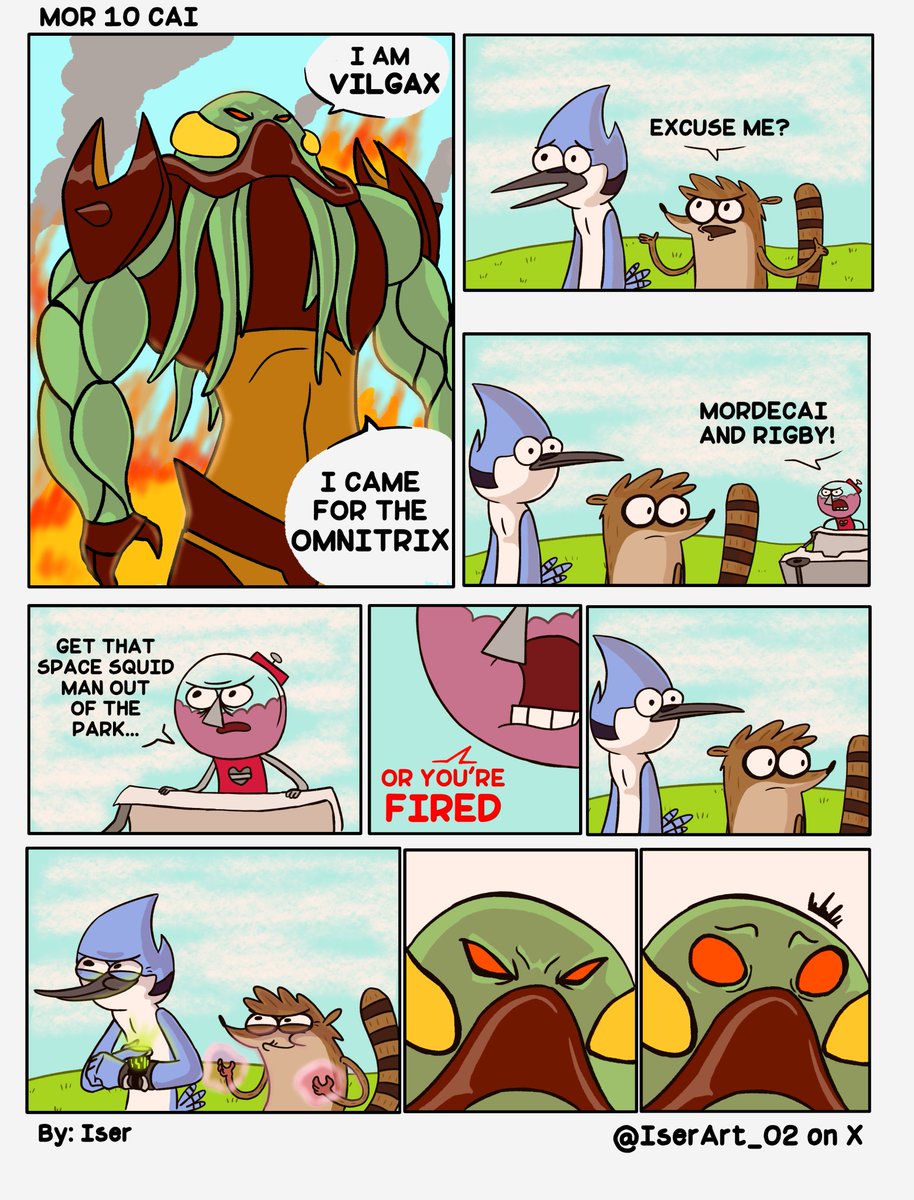 IserArt_02's tweet photo. Regular Show lost episode https://t.co/DylHhl8zAO