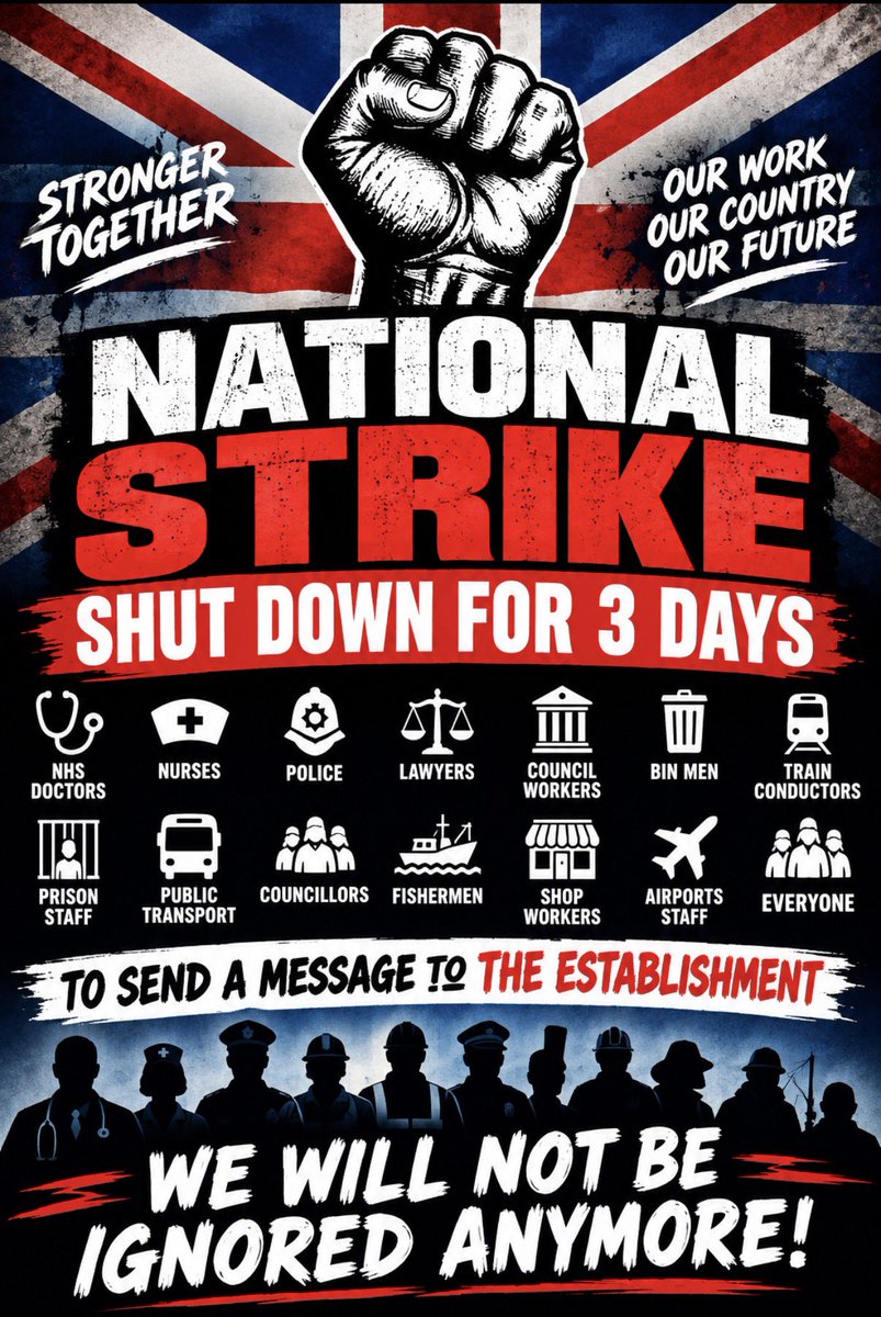 NickAshley33's tweet photo. 🚨share far and wide 🚨we will not be ignored anymore ✊🏼🇬🇧🔥 https://t.co/ButLdat0RM