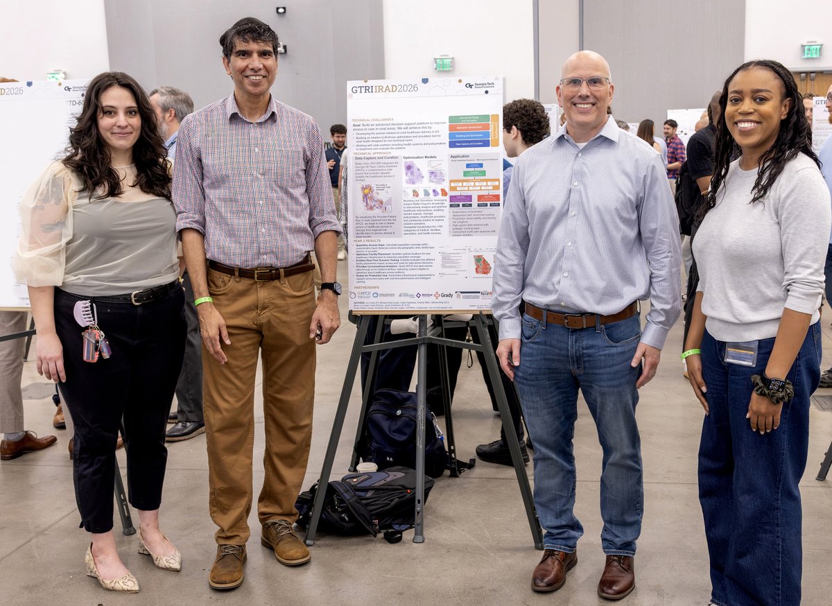 GTRI's tweet photo. GTRI researchers have developed REACH GA (Rural Evaluation and Analytics for Community Health), an AI-powered platform that helps leaders make data-driven decisions about rural healthcare resources.

Read more: https://t.co/Wj3agSfU2Q https://t.co/PVRqmaRmwb