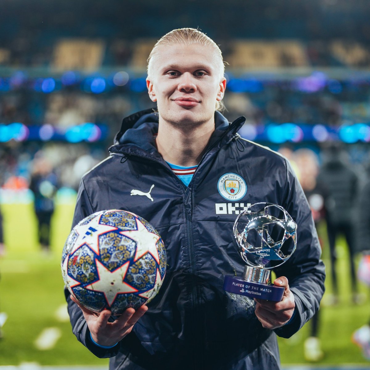 futtmais's tweet photo. Haaland tem uma verdadeira coleção de recordes na Champions League. O norueguês é:

• O jogador mais jovem e mais rápido a chegar aos 15 gols;
• O mais jovem e mais rápido aos 20 gols;
• O mais jovem e mais rápido aos 25 gols;
• O mais jovem e mais rápido aos 30 gols;
• O mais jovem e mais rápido aos 35 gols;
• O mais jovem e mais rápido aos 40 gols;
• O mais jovem e mais rápido aos 45 gols;
• O mais rápido a chegar aos 50 gols;
🇳🇴 Único jogador a marcar três gols no primeiro tempo em sua estreia na Champions;
🇳🇴 Único jogador a marcar mais de uma vez em quatro partidas consecutivas;
🇳🇴 Único jogador a marcar mais de um gol em sua estreia na Champions por três clubes diferentes.