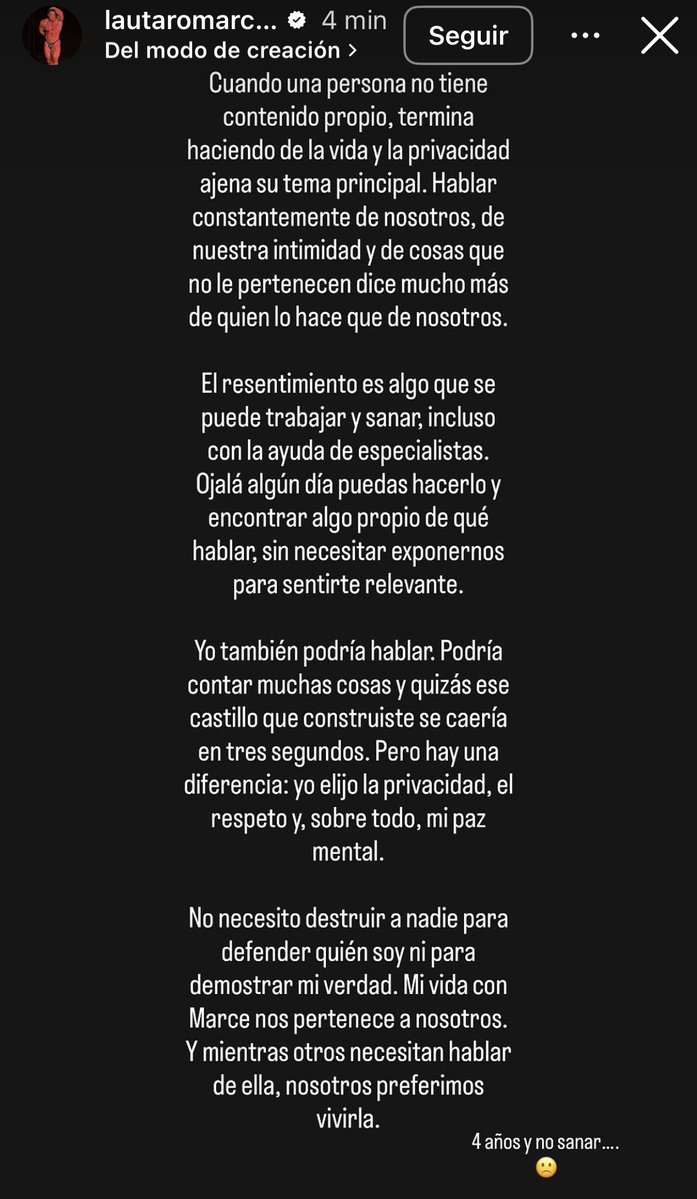 matigonz25_'s tweet photo. La pareja del ex de Sol apuntó contra la ex gh “Cuando una persona no tiene contenido propio…..” https://t.co/6DLuhW9H5Y