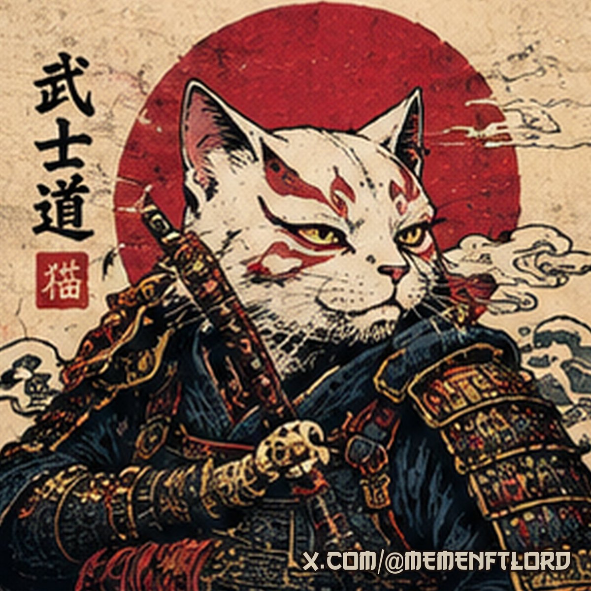 MemeNftLord's tweet photo. Genesis Nft 5/16 · Red Sun Ronin

His lord fell long ago. His armor didn't. Every scratch on it is a story he refuses to tell.

The cat that gave this collection its name. ☀️

Listed on Magic Eden. Get your Genesis cat 👇
https://t.co/WxAkIQMgwD

$RONINCATS https://t.co/Bh4ApoBgBj
