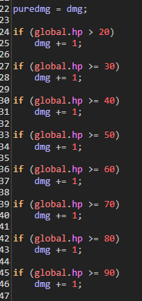 sydist_'s tweet photo. people be making fun of yandere dev but have you SEEN Toby Fox's code? https://t.co/WPJ1dY8pUj