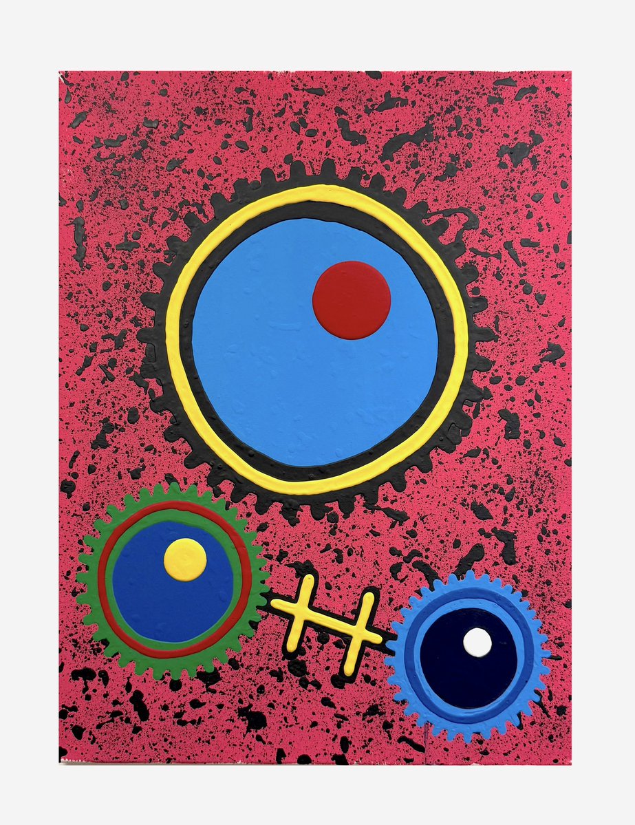 gradeonearts's tweet photo. Clockwork Universe 2.
24 x 18 inch.
Acrylic.
September 2026.
#art #abstract #painting #outsidein #veteranartist https://t.co/Ll5lwiFIs8