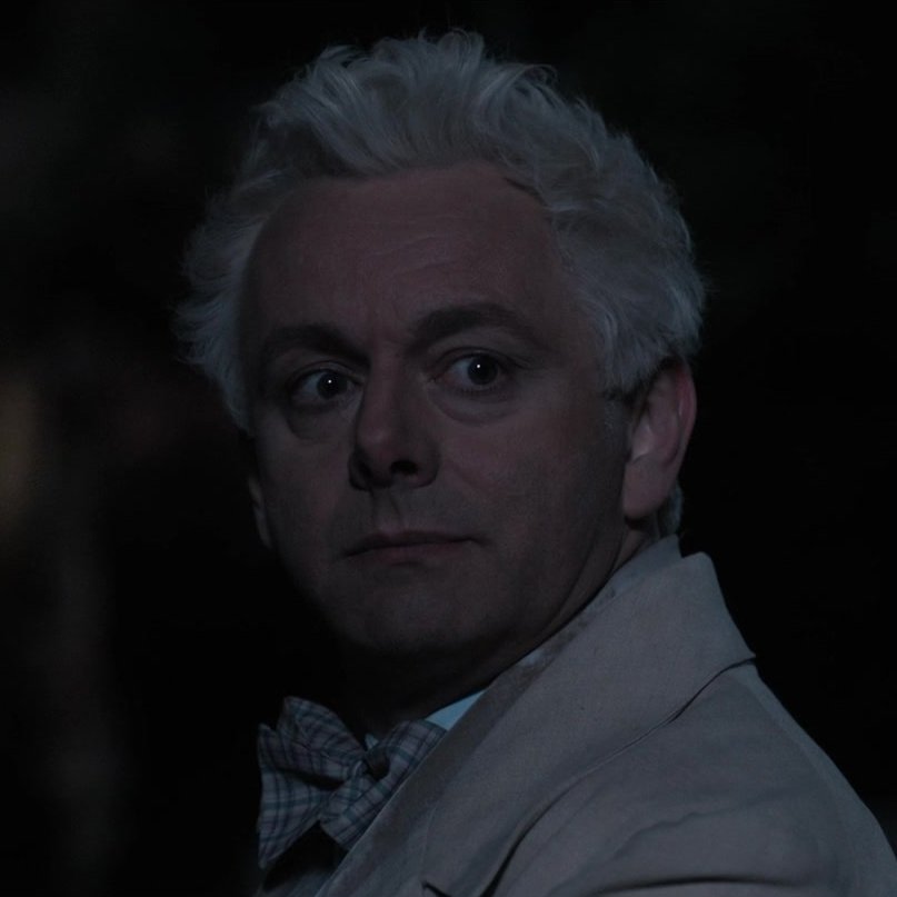 sheennxnt's tweet photo. Crowley saying "You can stay at my place, if you like" and Aziraphale saying "I don't think my side would like that".
Crowley to calm him, says to him; "You don't have a side anymore, Neither of us do. We're on our own side" https://t.co/rMVPNtjItm