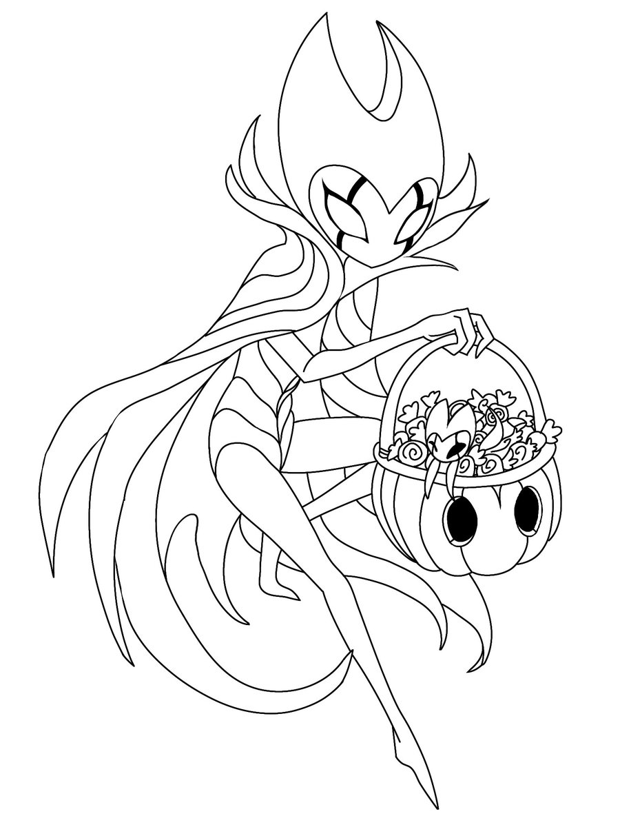 dobrisasun's tweet photo. Sketch 
#HollowKnight
#Grimm https://t.co/vFS2oNQqCc