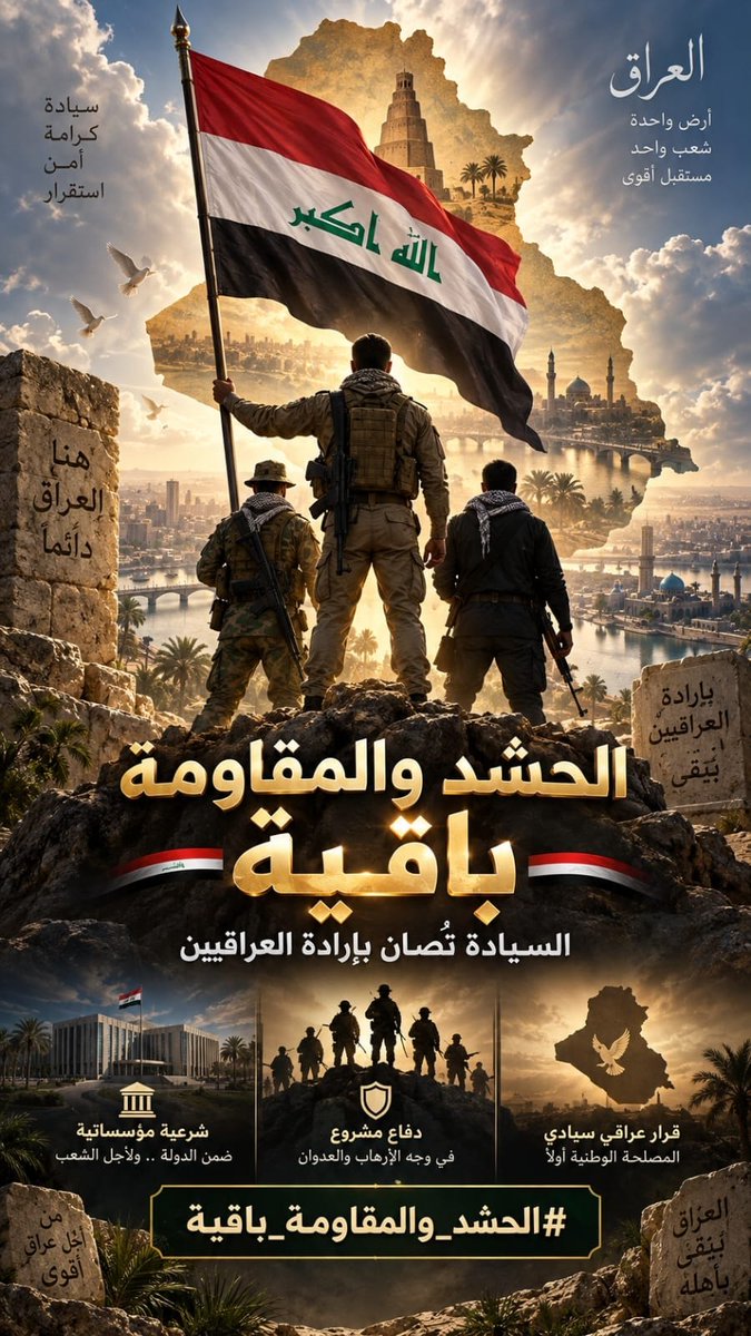 k7nssl's tweet photo. #الحشد_والمقاومة_باقية https://t.co/n25AihbnIn