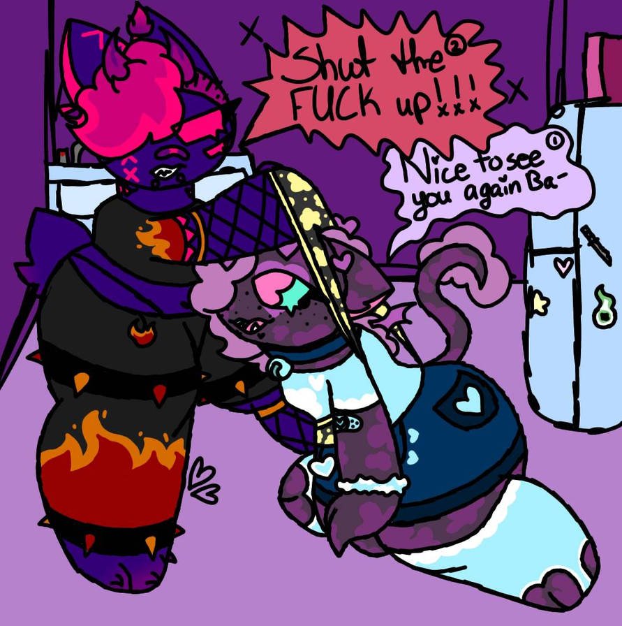 dumbpetcake's tweet photo. Old art!

Long time no see

Sloth demons are known to skip work and Clem hasn't came back from her assignment for months

Since Basha is her work partner see had to go look for her finally found her and wasn't happy about it (Clem was at the wrong house :D)

#wedgie #wedgieart https://t.co/A2rGBUHtxi