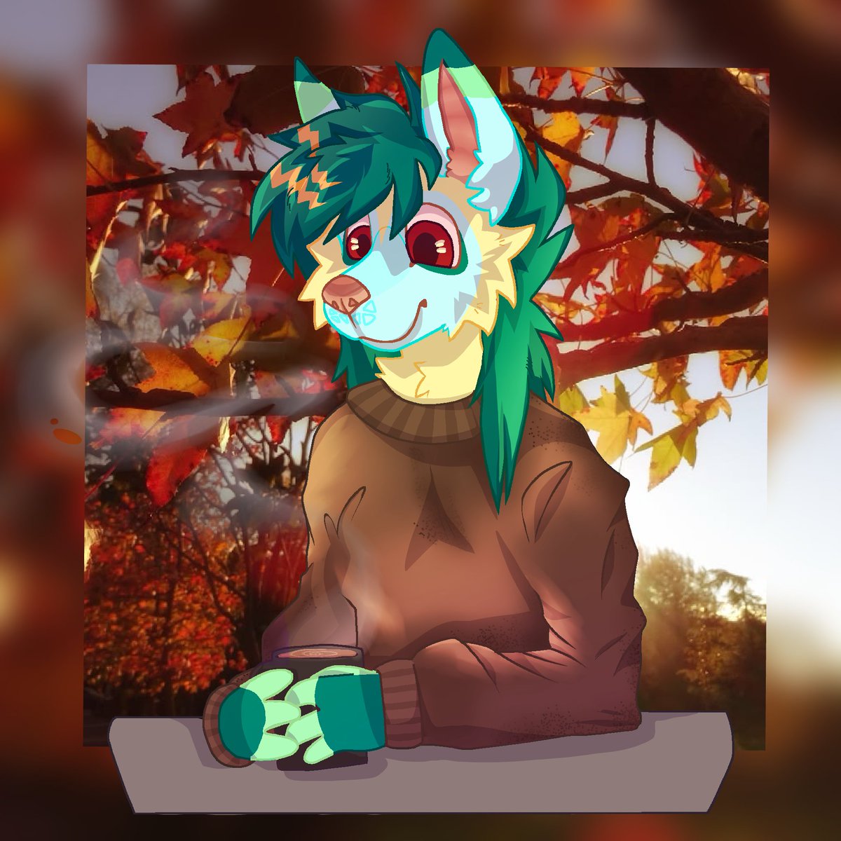 rightpawleftpaw's tweet photo. happy first day of autumn https://t.co/weWcYzSjmb