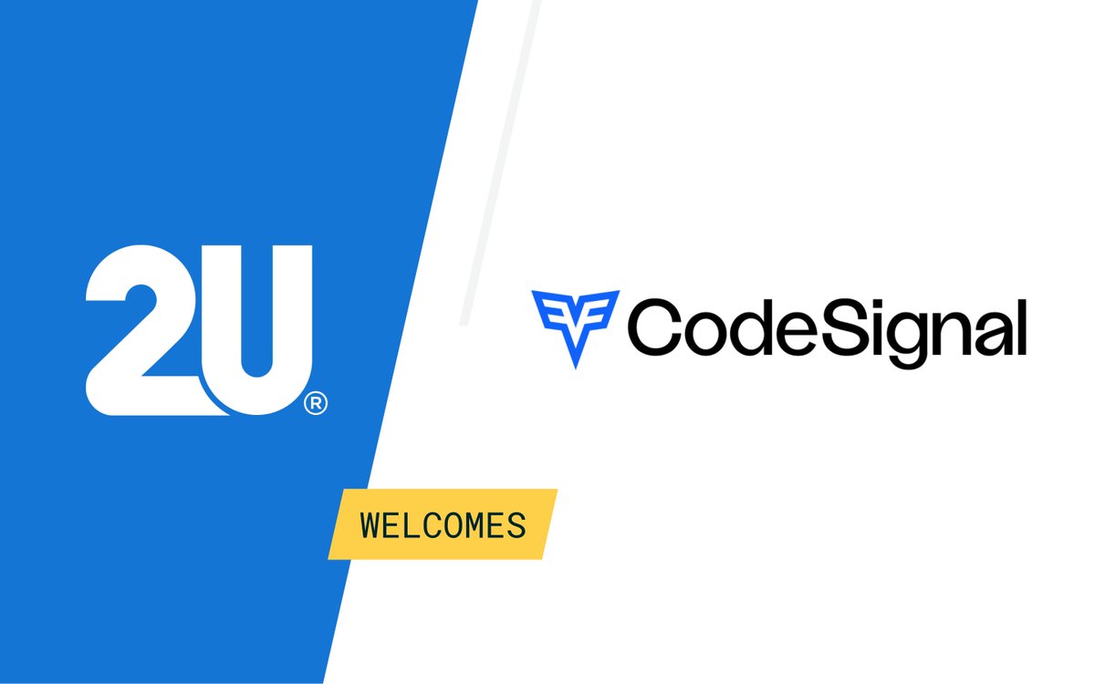 2U_education's tweet photo. 400+ new courses. Practical AI, technical, and durable skills. Hands-on practice. Embedded skill checks. An AI tutor built into the experience.

@CodeSignalCom 🤝 @edXOnline 

The first courses are now live: https://t.co/um4zB22Ib7 https://t.co/hktySSas8u