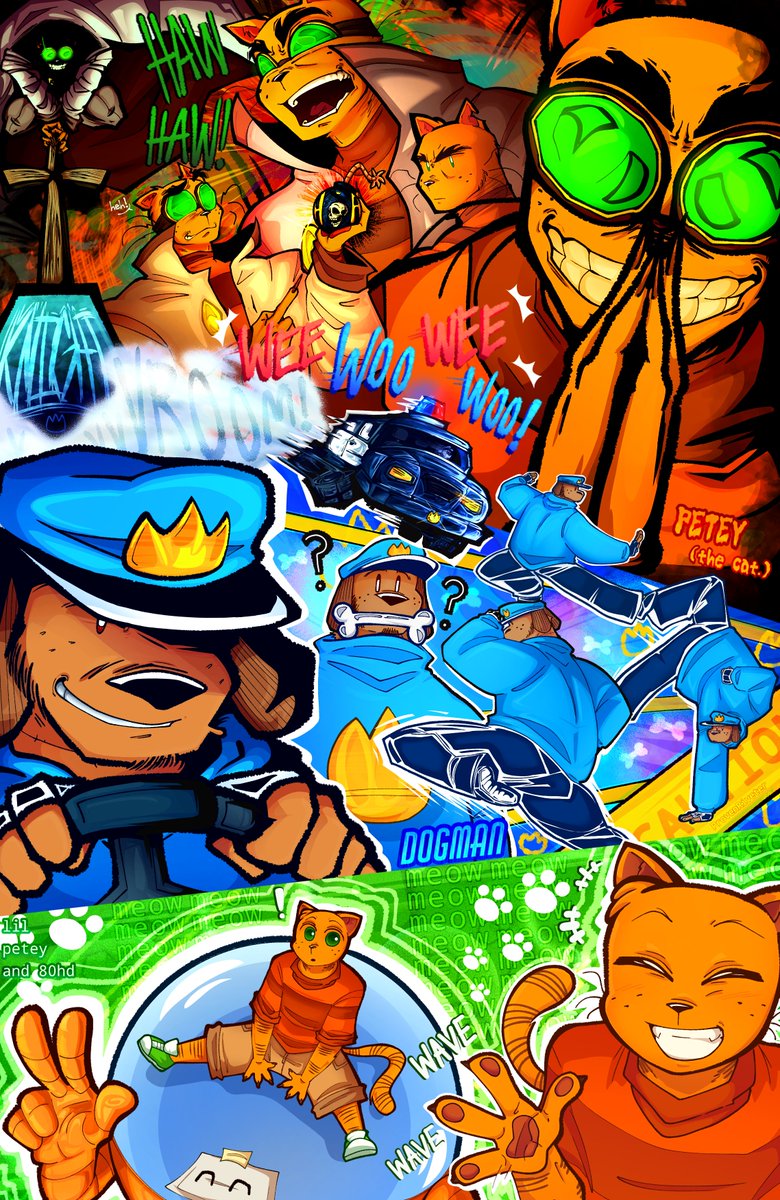 Proven_Riveter's tweet photo. My piece for the SUPA DOGMAN ZINE!! I had so much fun making it and even more fun drawing alongside fellow artists!!

#dogmanzine #dogman #dogmanfanart https://t.co/chMSDf3PRV