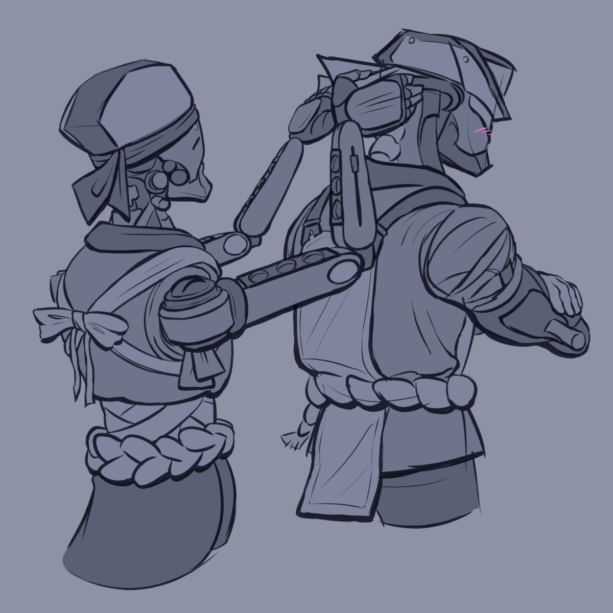SpriterBiter's tweet photo. genyatta getting ready for work day https://t.co/blhu1uYwxg
