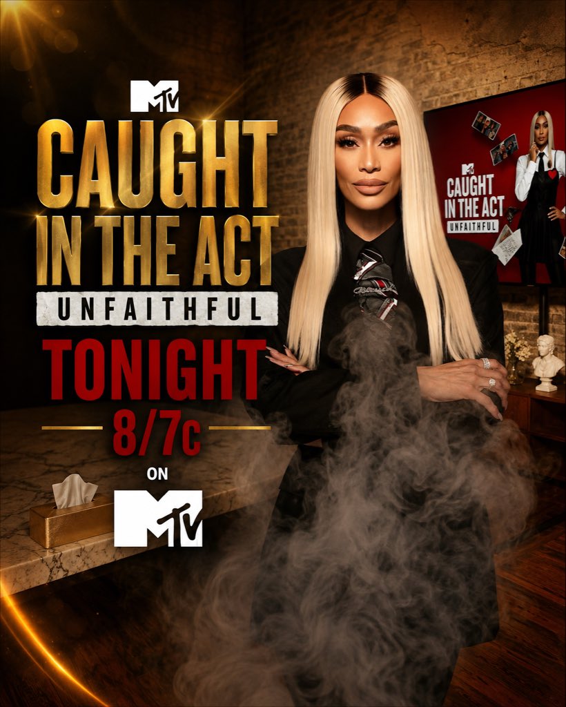 TamiRoman's tweet photo. TONIGHT! Catch an ALL NEW EPISODE of Caught in the Act: Unfaithful 8/7c on MTV https://t.co/rS5aKYWIbF