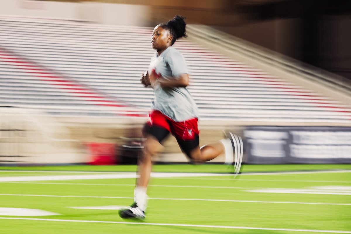LadyRaiderWBB's tweet photo. Work zone 🚧 https://t.co/5OfDt5Vbii