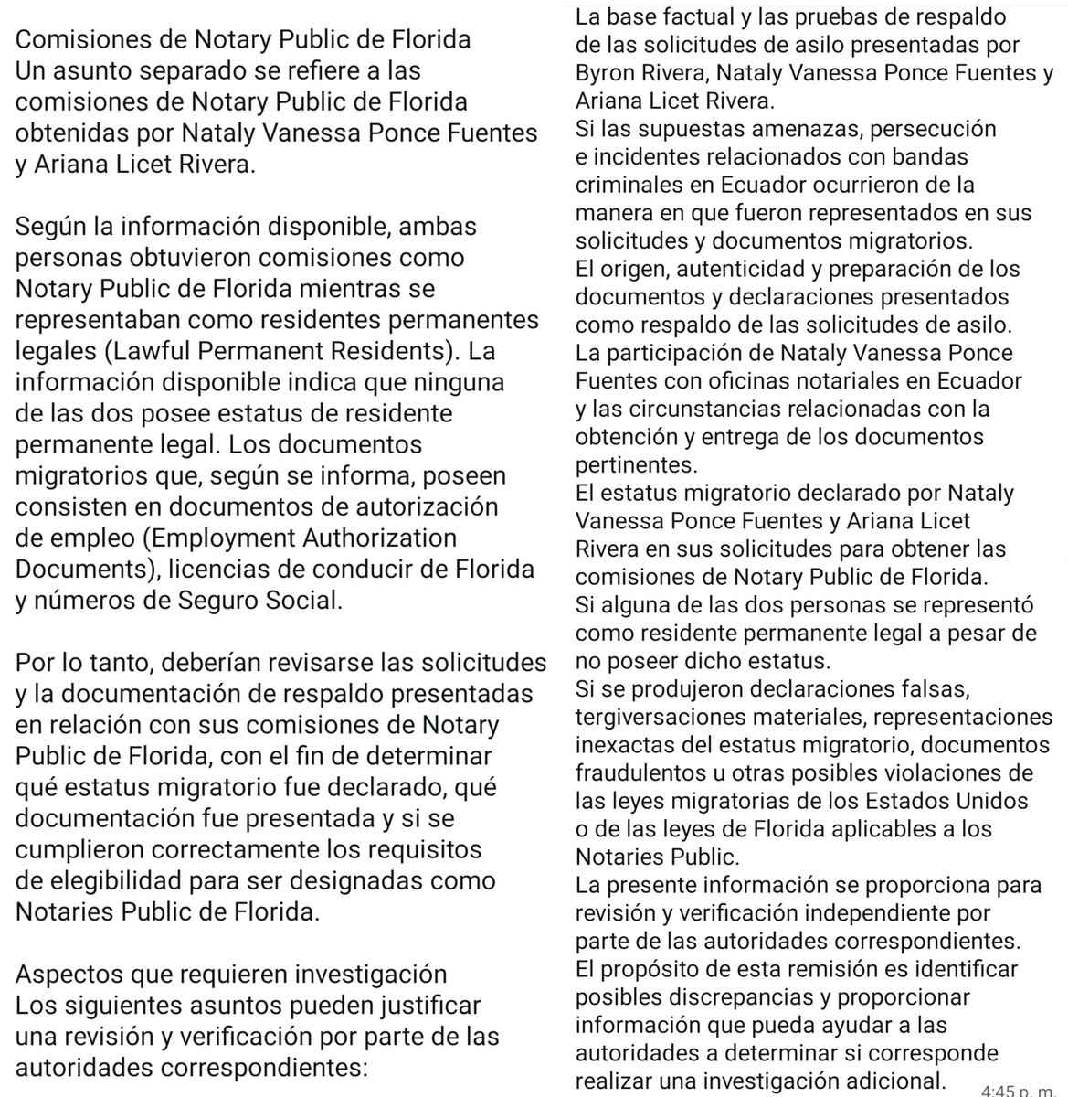 DDHHJustice's tweet photo. ALERTA Sres @USembassyEC @ICEgov  @consEEUUGYE @FBI @realDonaldTrump @WhiteHouse @SecRubio @CIA @GovRonDeSantis como estas personas se burlan d las Autoridades, no puede ser posible falseen documentos y mientan para PEDIR ASILO POLÍTICO
Aquí abajo está mejor explicado 👇👇👇 https://t.co/ERVbJVFg4E