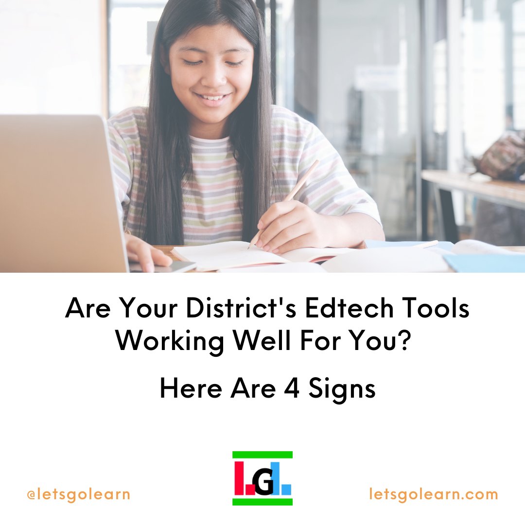 letsgolearn's tweet photo. Is your district’s edtech really working for you? 💡

Watch for 4 signs: weak reporting, misaligned goals, limited tech support, and DIY onboarding.

Edtech should make educators’ jobs easier—not harder.

https://t.co/CDn7w6Zeun

#EdTech #K12Education https://t.co/Xe0MLq16Uv