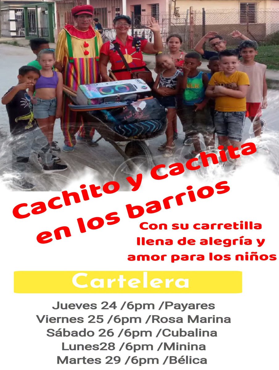 DaniloSantiest4's tweet photo. Semana de la cultura Bautense del 24 al 30 de septiembre 2026.
 #Bauta
#ArtemisaJuntosSomosMás https://t.co/c0uwpdwB17