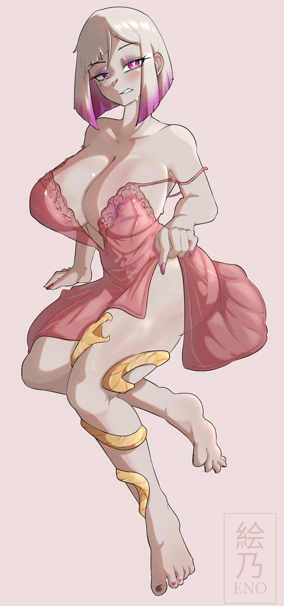 Arc_eno's tweet photo. While drawing her, I realized that one of my wish is to be an office chair. So I can have her sitting on me all day, bonus if she sweats and move around. Maybe also bring up her feet on the chair.

Is it just me? https://t.co/MaAQInCUZ1
