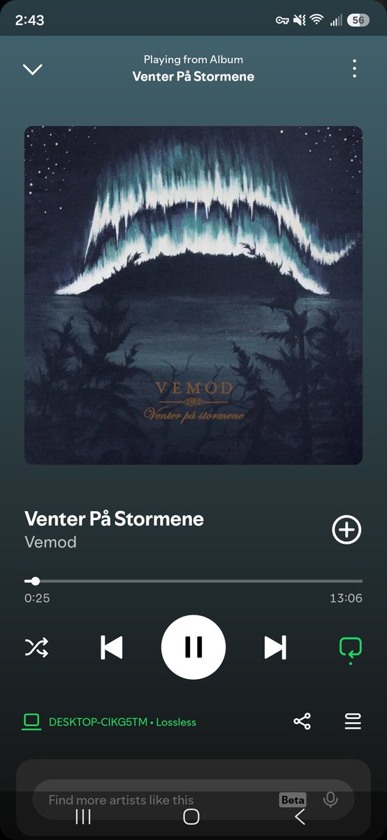 antediluvianter's tweet photo. First time listening to Vemod should be good https://t.co/uoh6lNmyjB