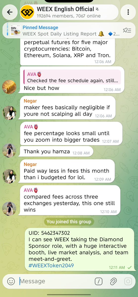 sarkar98216's tweet photo. @WEEX_Official UID: 5462347302
I can see WEEX taking the Diamond Sponsor role, with a huge interactive booth, live market analysis, and team meet-and-greet.
#WEEXToken2049 https://t.co/O0rHbHQuWj