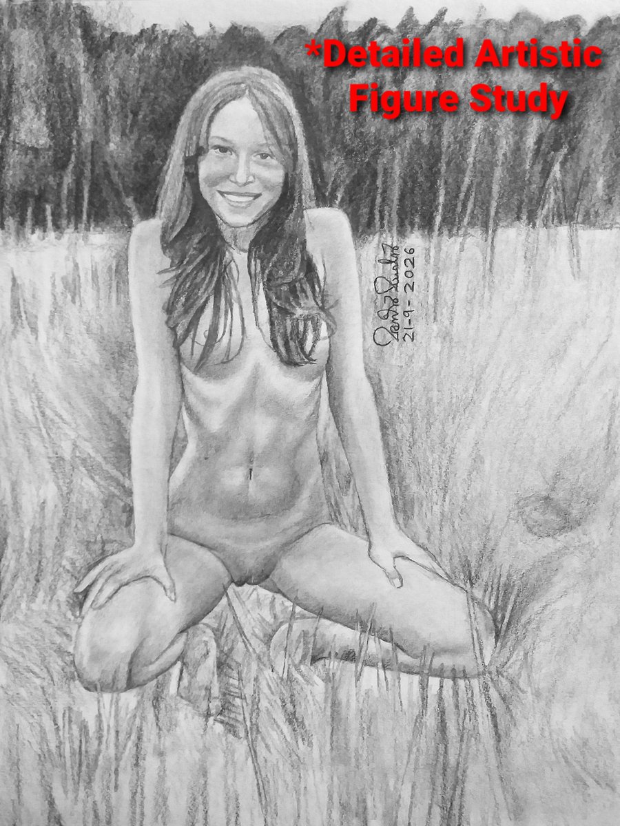 Restrictedwork's tweet photo. This artwork is part of my detailed figure study of 1000 Dynamic-Nu*de-Series exploring the human form
#figuresketch #artist #young #girl #beauty
DYNAMIC-NU*DE-SERIES : 67ย (๐ i do hope some millionaire or bilionaire or trillionaire to buyers) https://t.co/NmhN5016EZ